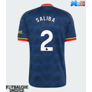 Arsenal William Saliba #2 Venkovní Dres 2026-27 Krátký Rukáv